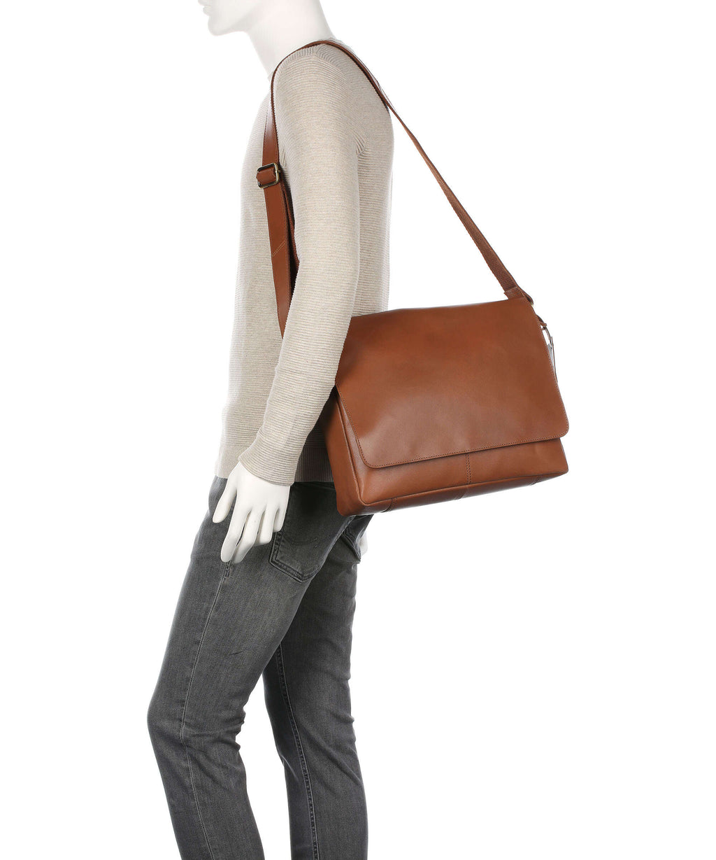 Burkely Vintage Juul Messenger bag cognac