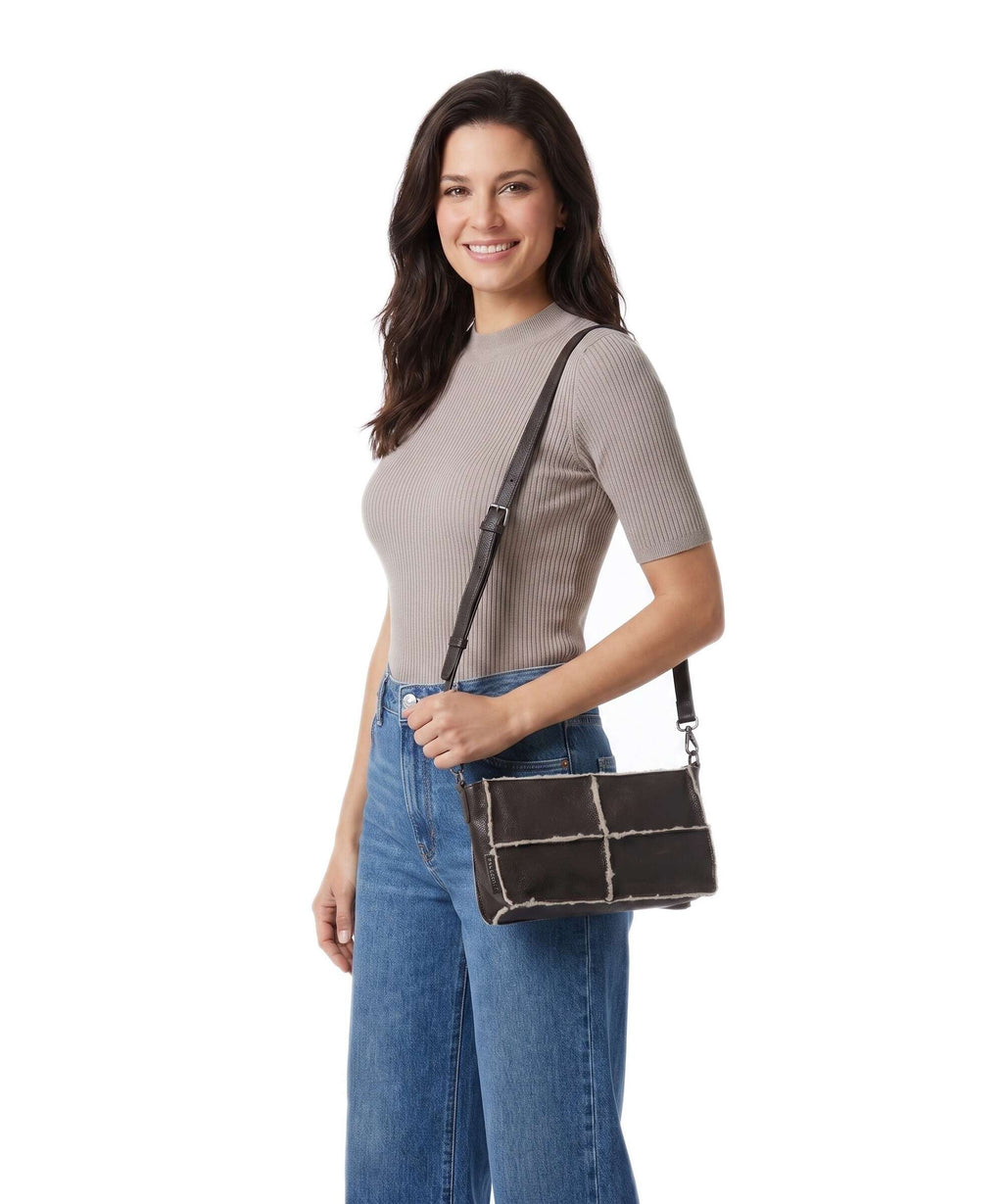 Burkely Lana Crossbody bag dark brown