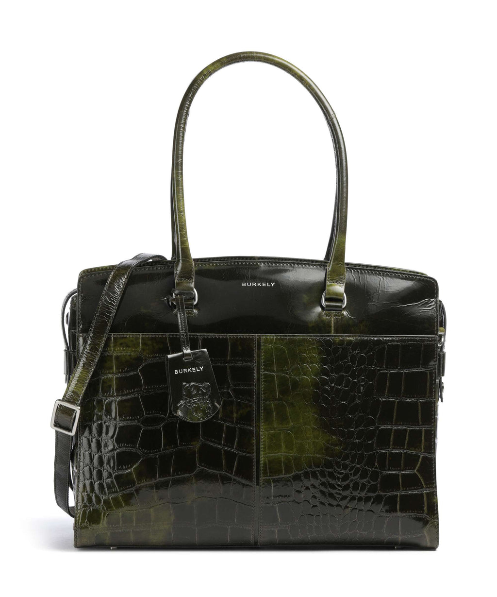 Burkely Cool Colbie Tote bag olive patent