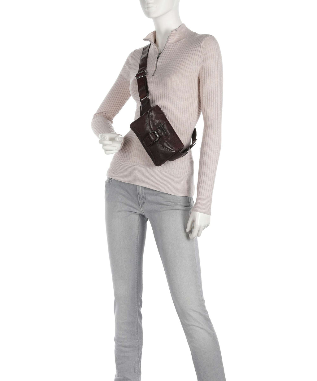 Spikes & Sparrow Bronco Fanny pack dark brown