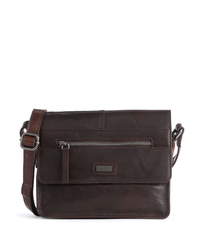 Spikes & Sparrow Bronco Crossbody bag dark brown