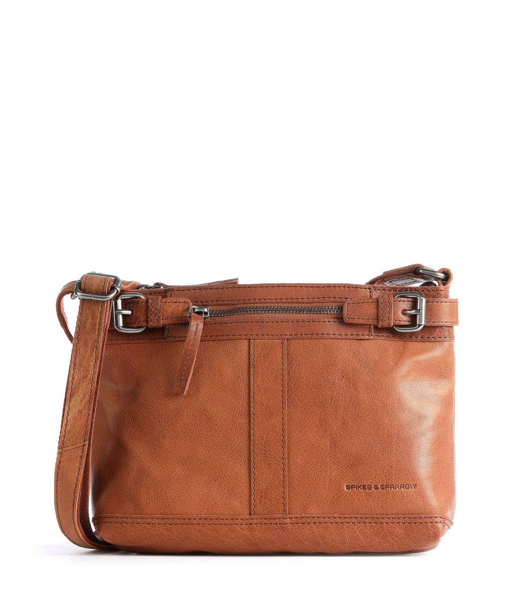 Spikes & Sparrow Bronco Crossbody bag brandy