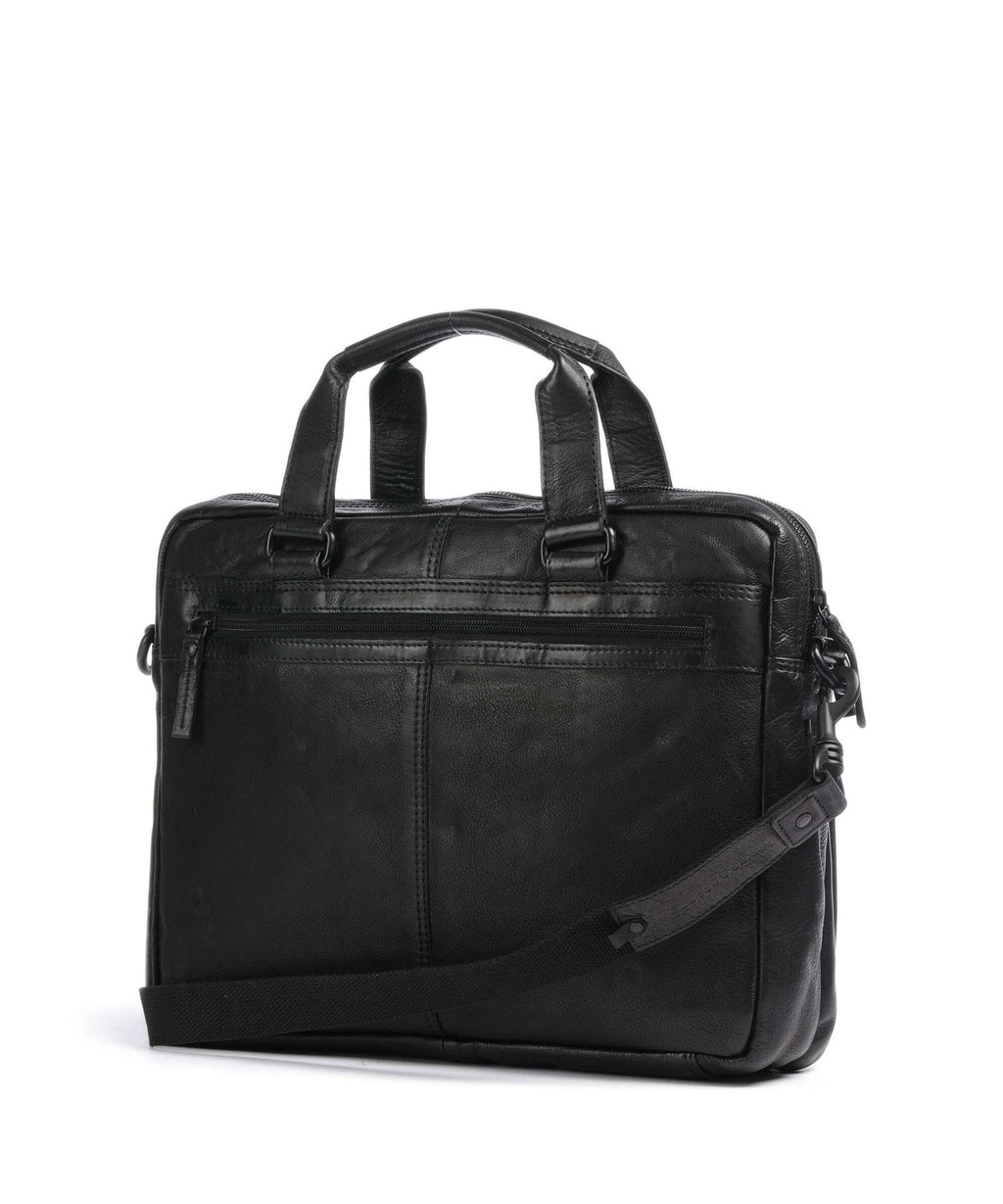 Spikes & Sparrow Apache Briefcase schwarz