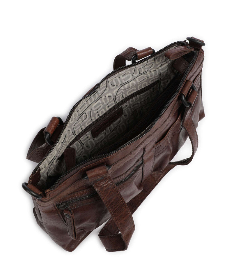 Spikes & Sparrow Bronco Cherish Shoulder bag dark brown