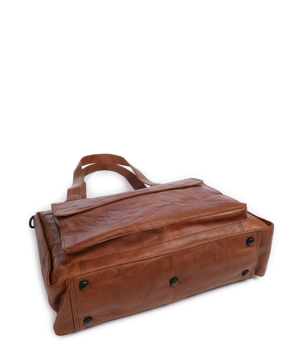 Spikes & Sparrow Bronco Ceciley Laptop bag brandy