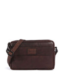 Spikes & Sparrow Bronco Eva Bolsa tiracolo dunkelbraun