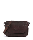 Spikes & Sparrow Bronco Linne Bolsa tiracolo dunkelbraun
