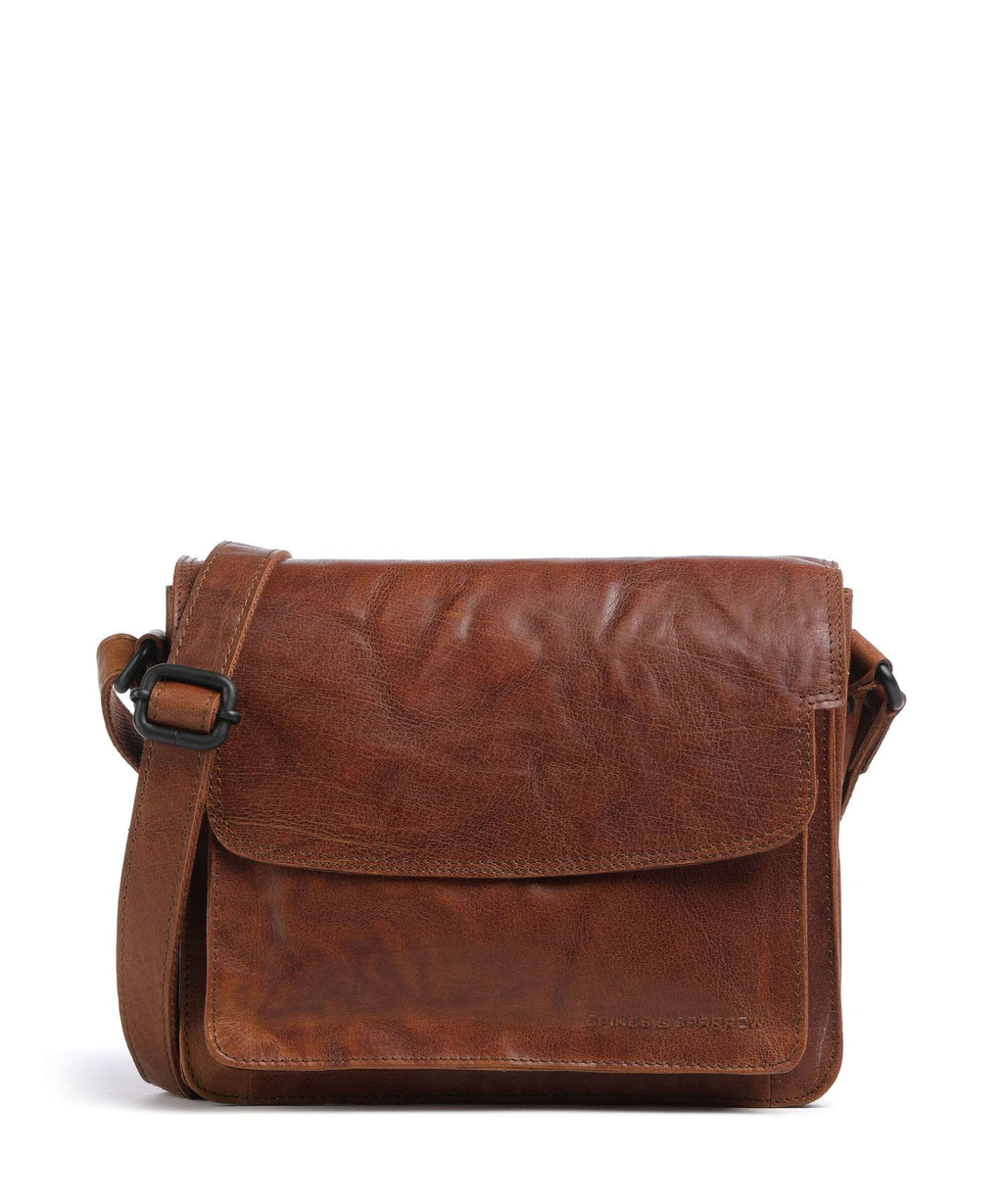 Spikes & Sparrow Bronco Frederique Crossbody bag brandy