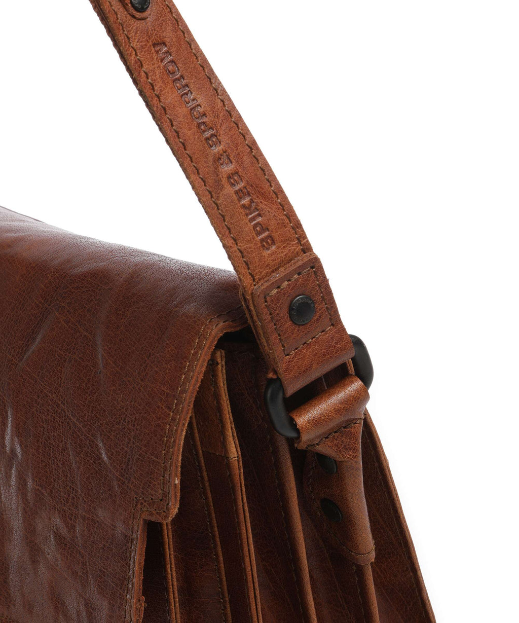 Spikes & Sparrow Bronco Frederique Crossbody bag brandy