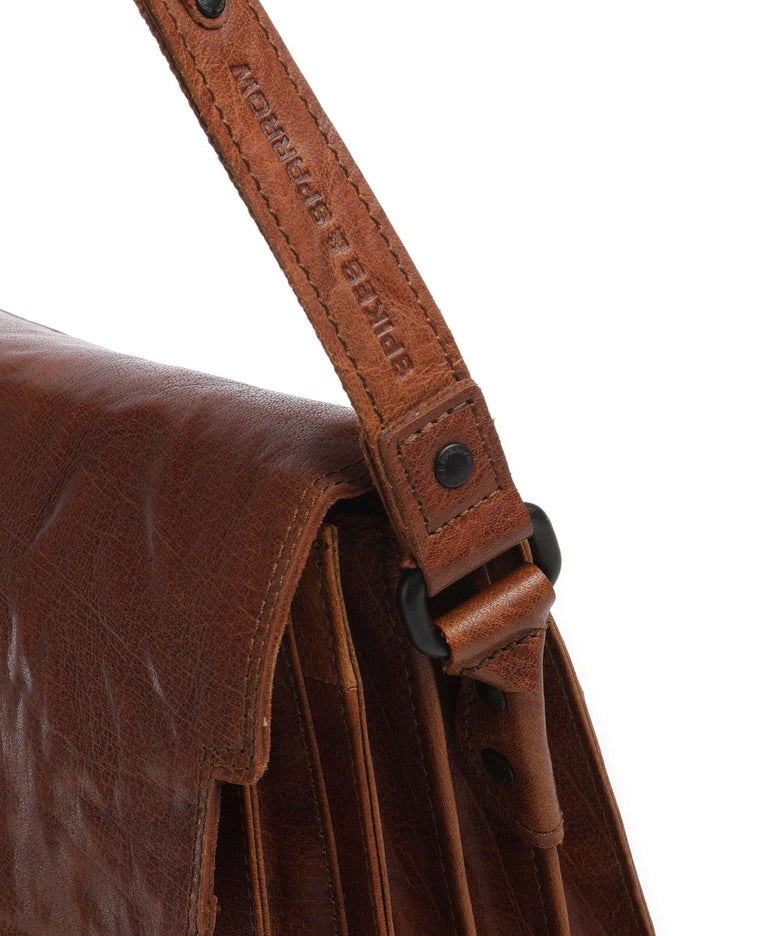 Spikes & Sparrow Bronco Frederique Crossbody bag brandy