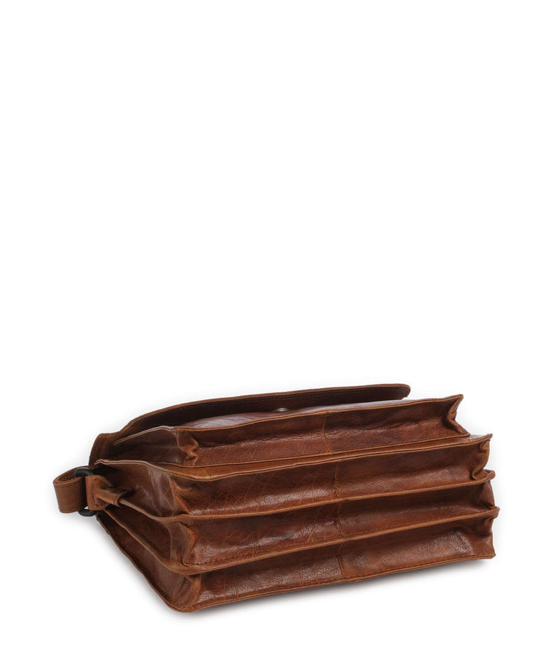 Spikes & Sparrow Bronco Frederique Crossbody bag brandy