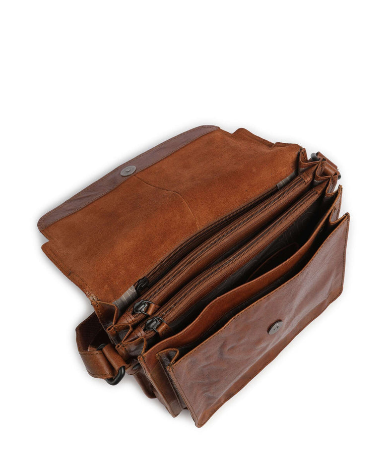 Spikes & Sparrow Bronco Frederique Crossbody bag brandy