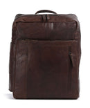 Spikes & Sparrow Bronco Jonathan Mochila dunkelbraun