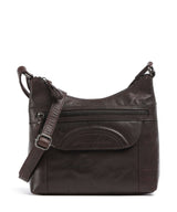 Spikes & Sparrow Bronco Elien Bolsa tiracolo dunkelbraun