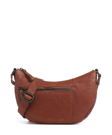 Spikes & Sparrow Bronco Cecelia Bolsa tiracolo brandy