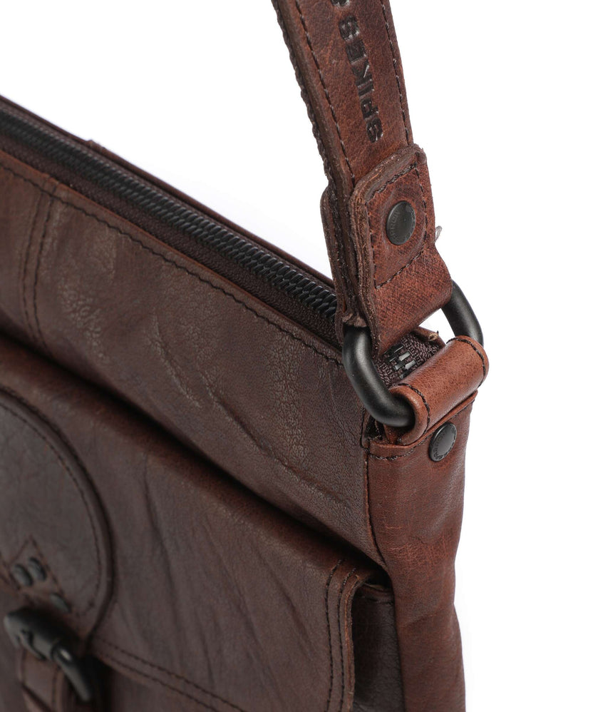 Spikes & Sparrow Bronco Millie Crossbody bag dark brown