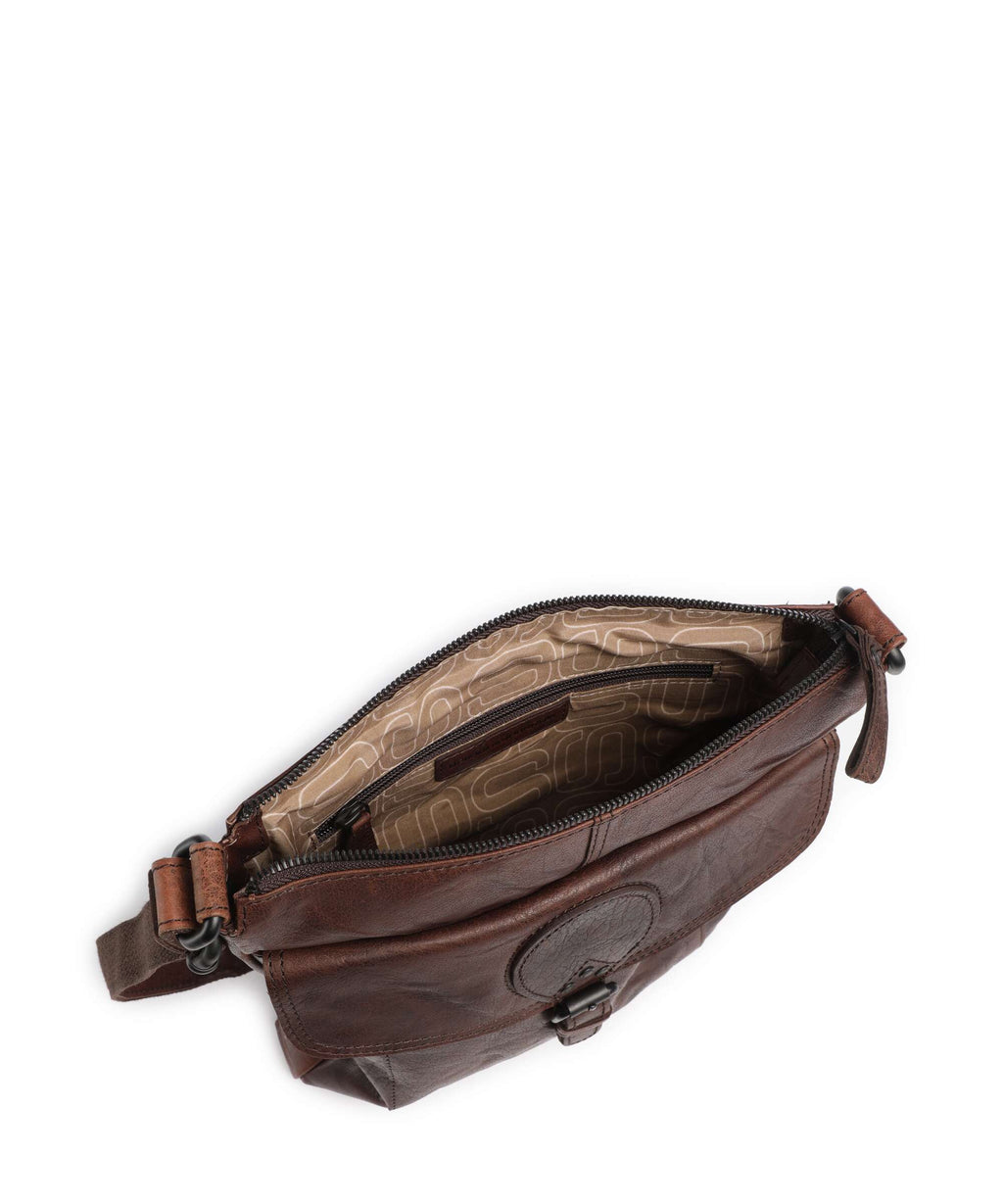 Spikes & Sparrow Bronco Millie Crossbody bag dark brown