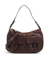 Spikes & Sparrow Bronco Ceileigh Bolsa tiracolo dark brown