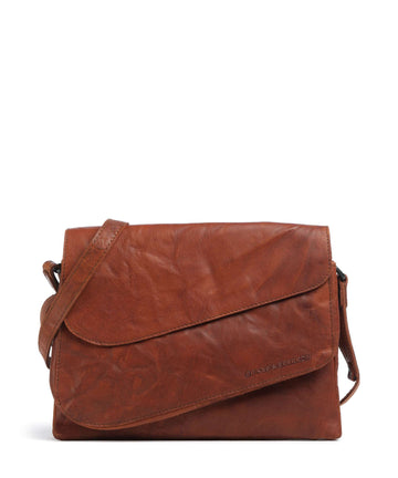 Spikes & Sparrow Bronco Carline Bolsa tiracolo brandy