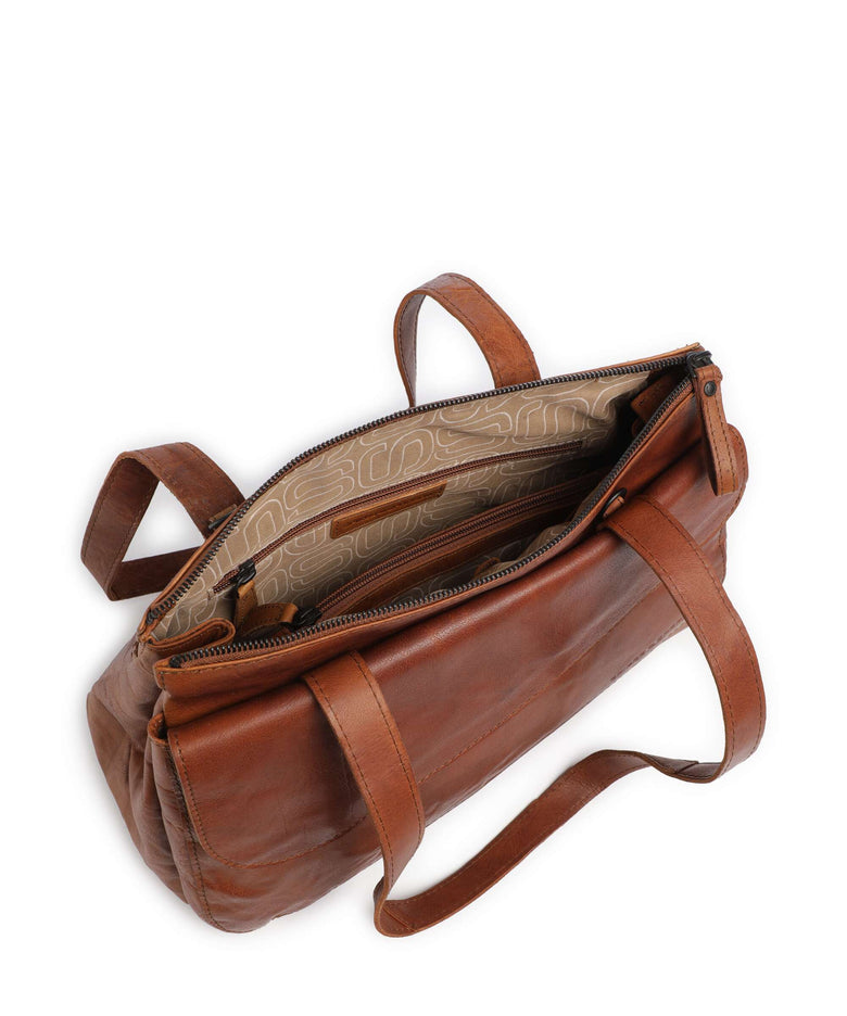 Spikes & Sparrow Bronco Rivka Tote bag brandy