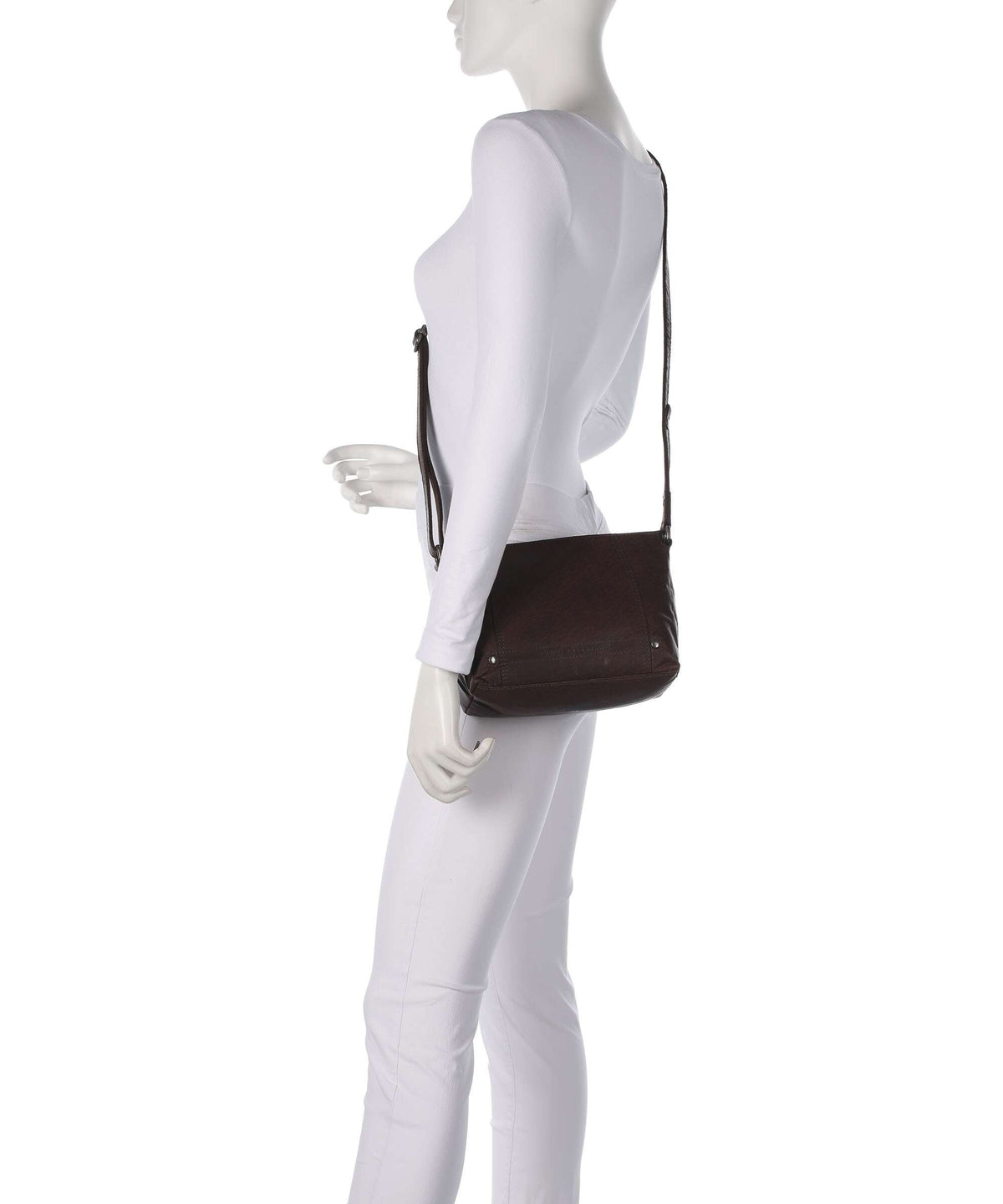 Spikes & Sparrow Bronco Isolde Crossbody bag dark brown