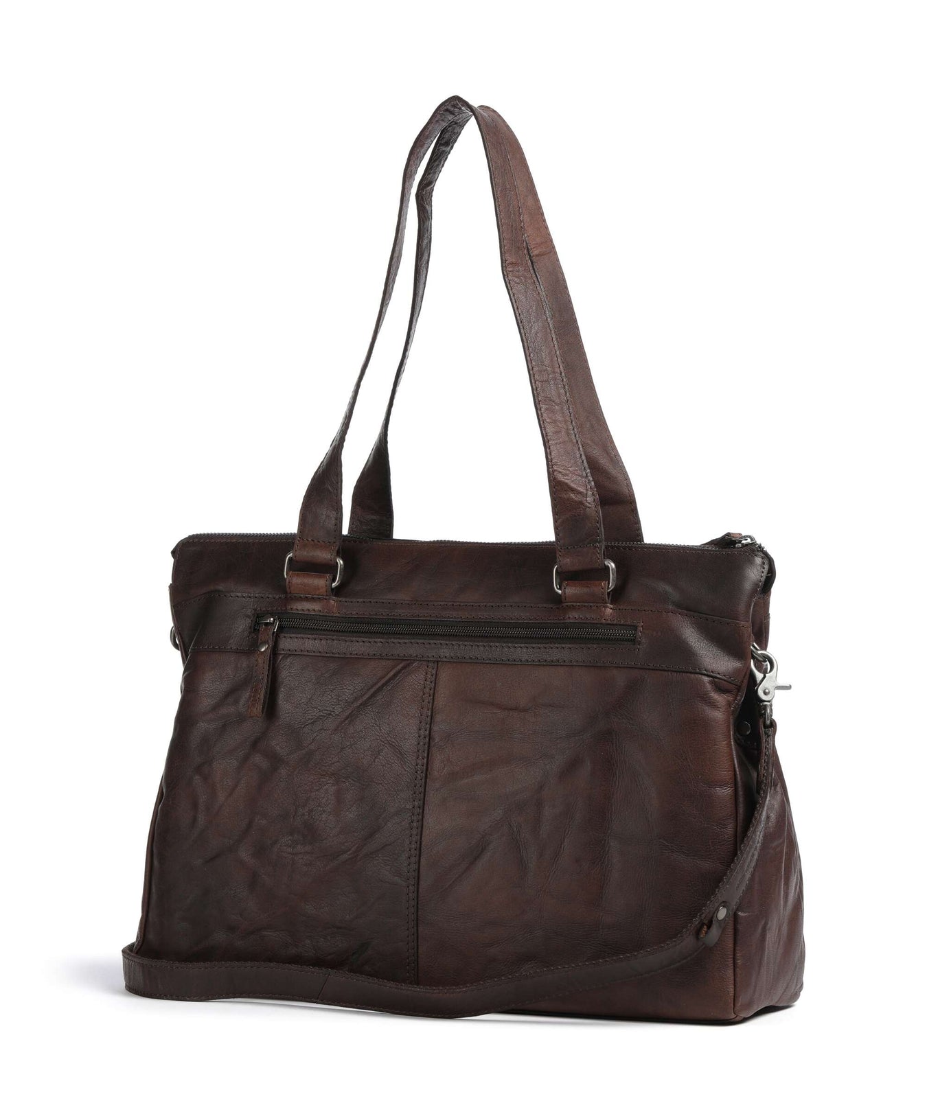 Spikes & Sparrow Bronco Maureen Briefcase dark brown