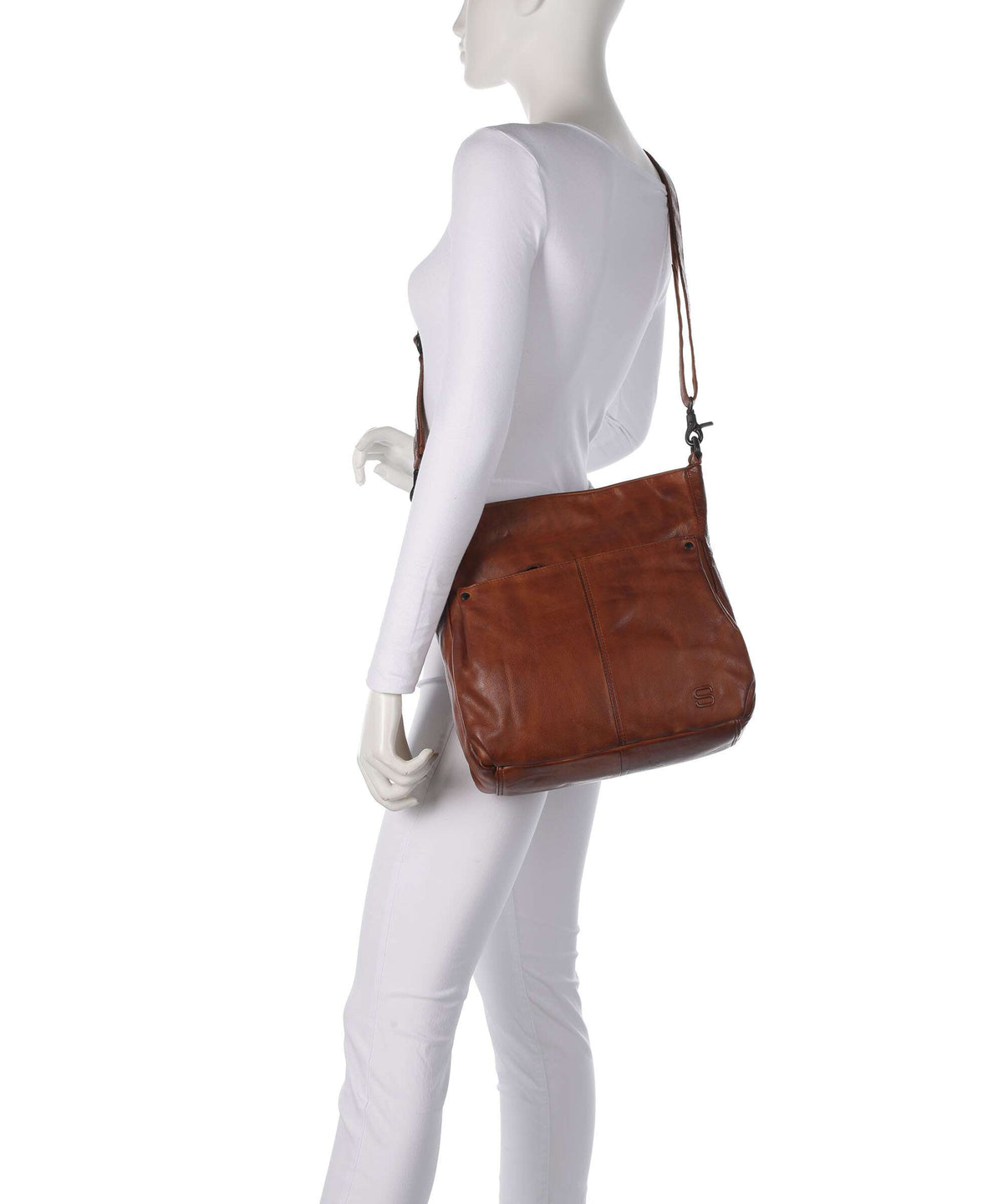 Spikes & Sparrow Apache Saar Shoulder bag brandy