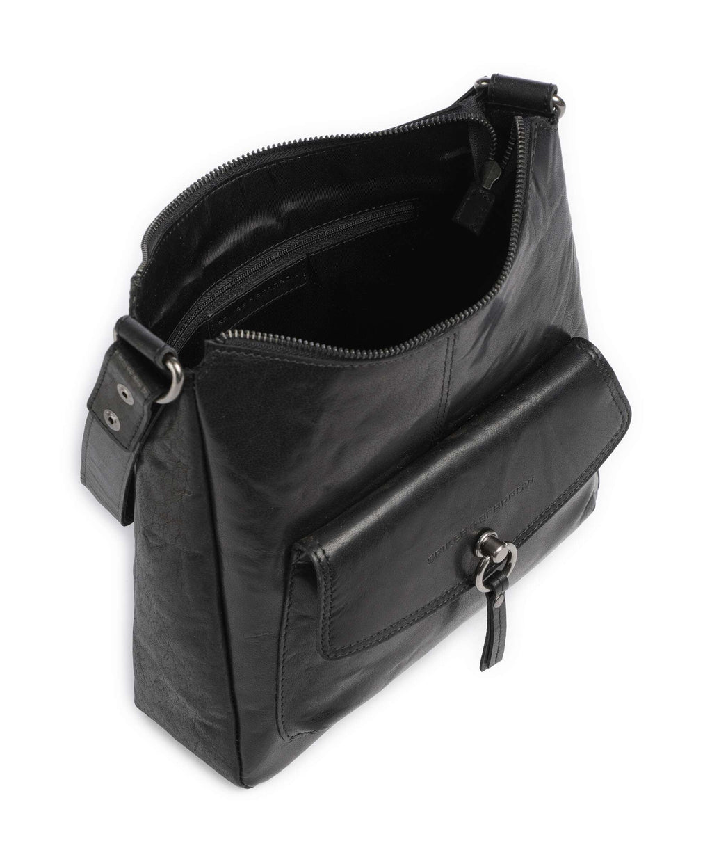 Spikes & Sparrow Bronco Cydney Hobo bag black