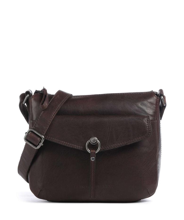 Spikes & Sparrow Bronco Jinthe Crossbody bag dark brown