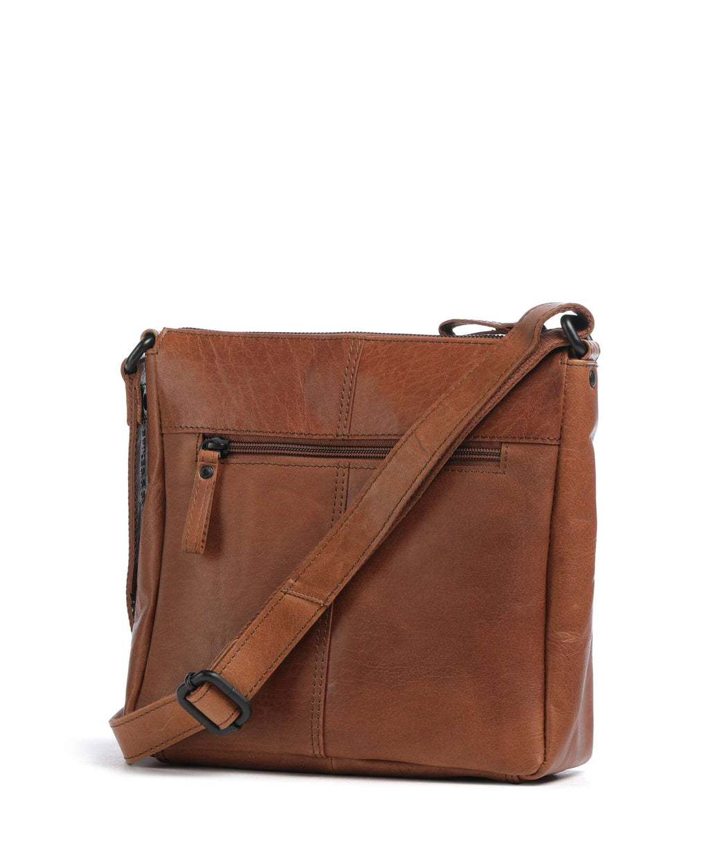 Spikes & Sparrow Bronco Teddi Crossbody bag brandy