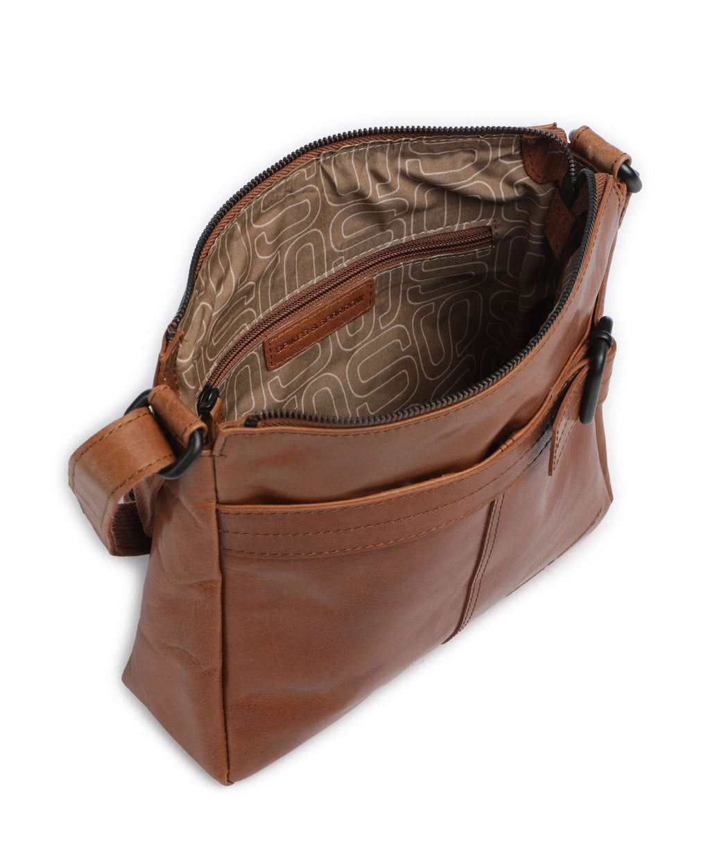 Spikes & Sparrow Bronco Teddi Crossbody bag brandy