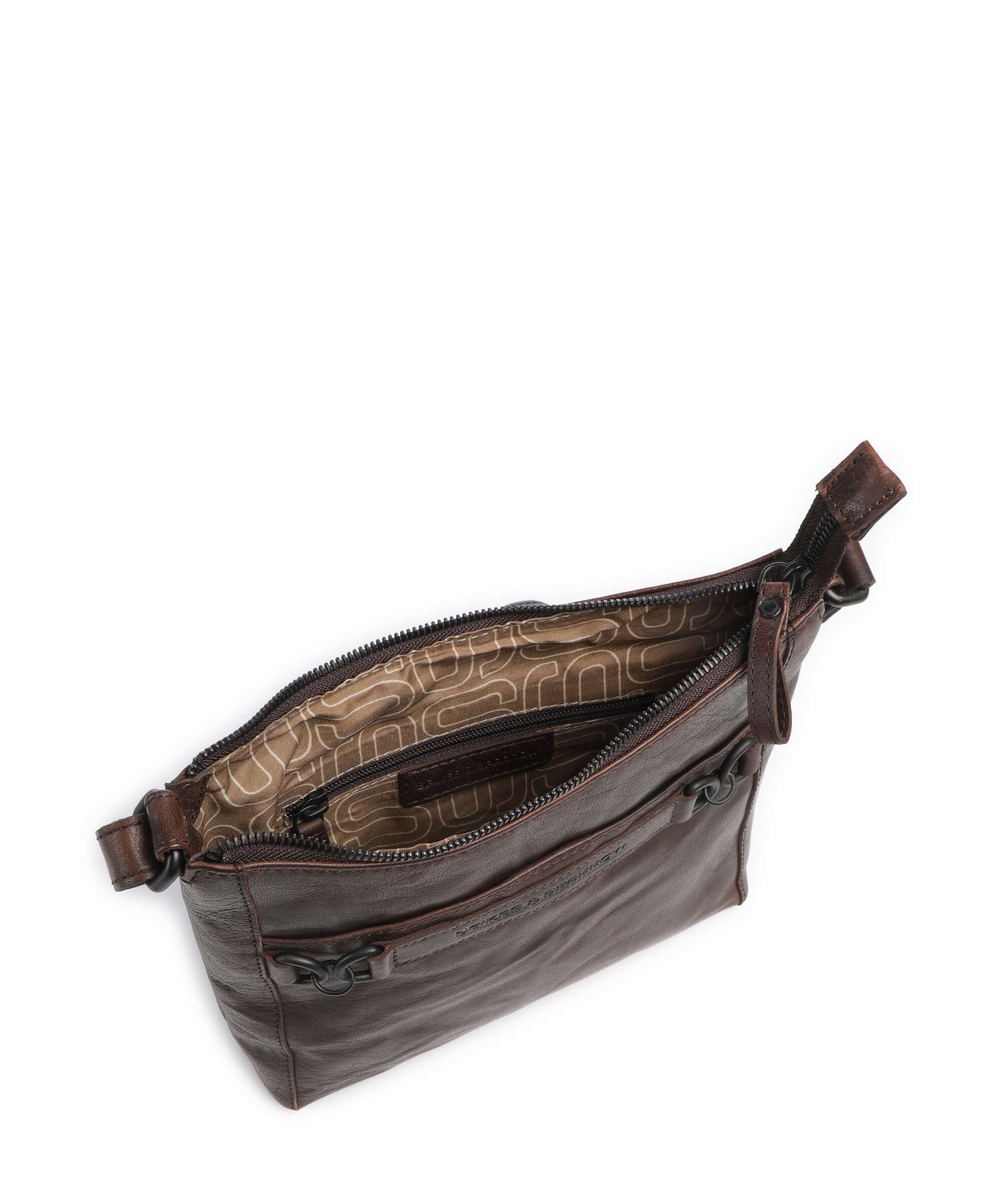 Spikes & Sparrow Bronco Elize Crossbody bag dark brown