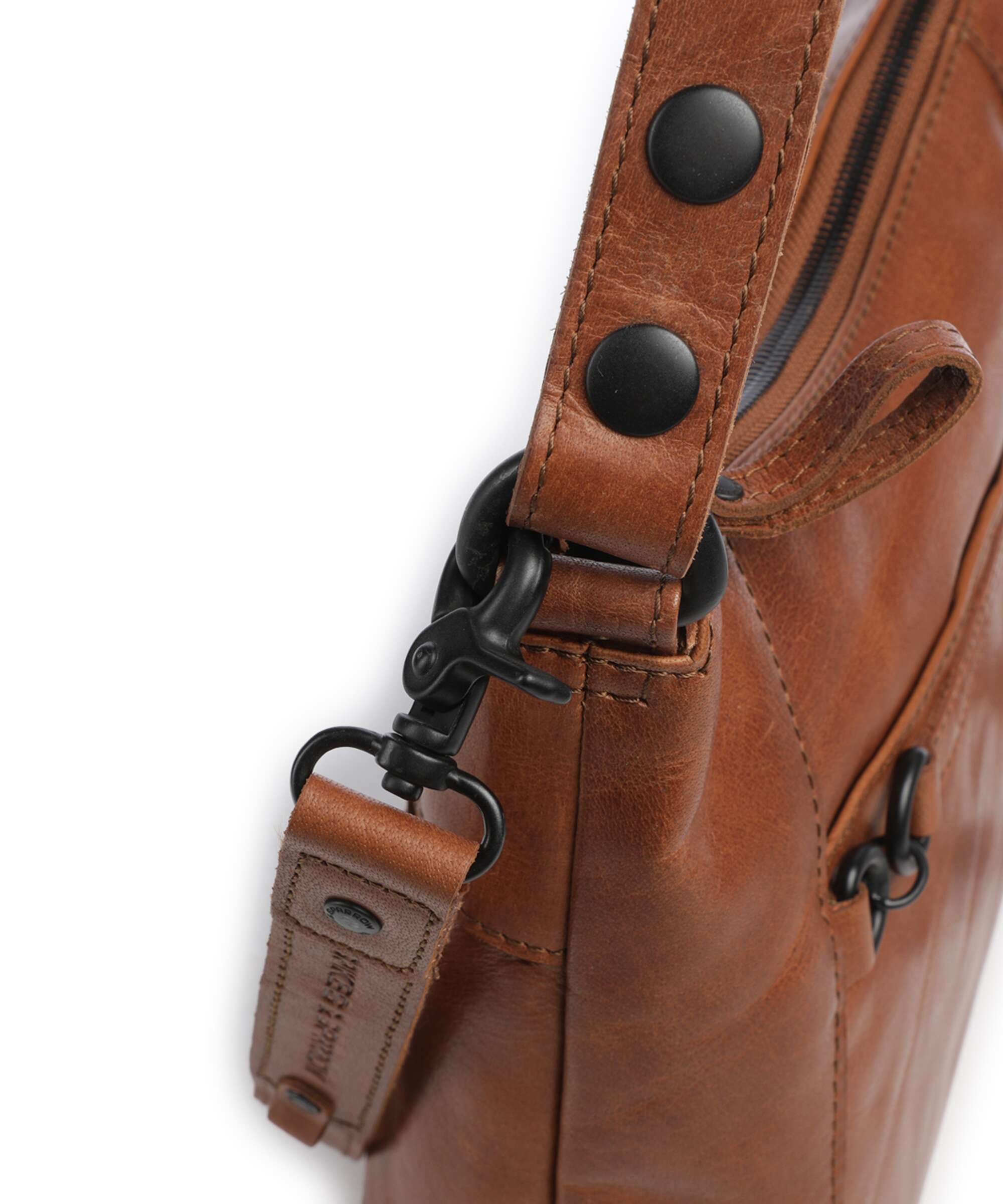 Spikes & Sparrow Bronco Delphie Hobo bag brandy