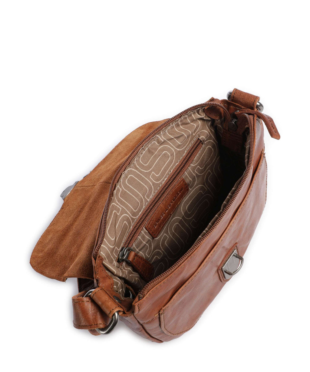 Spikes & Sparrow Bronco Iris Crossbody bag brandy