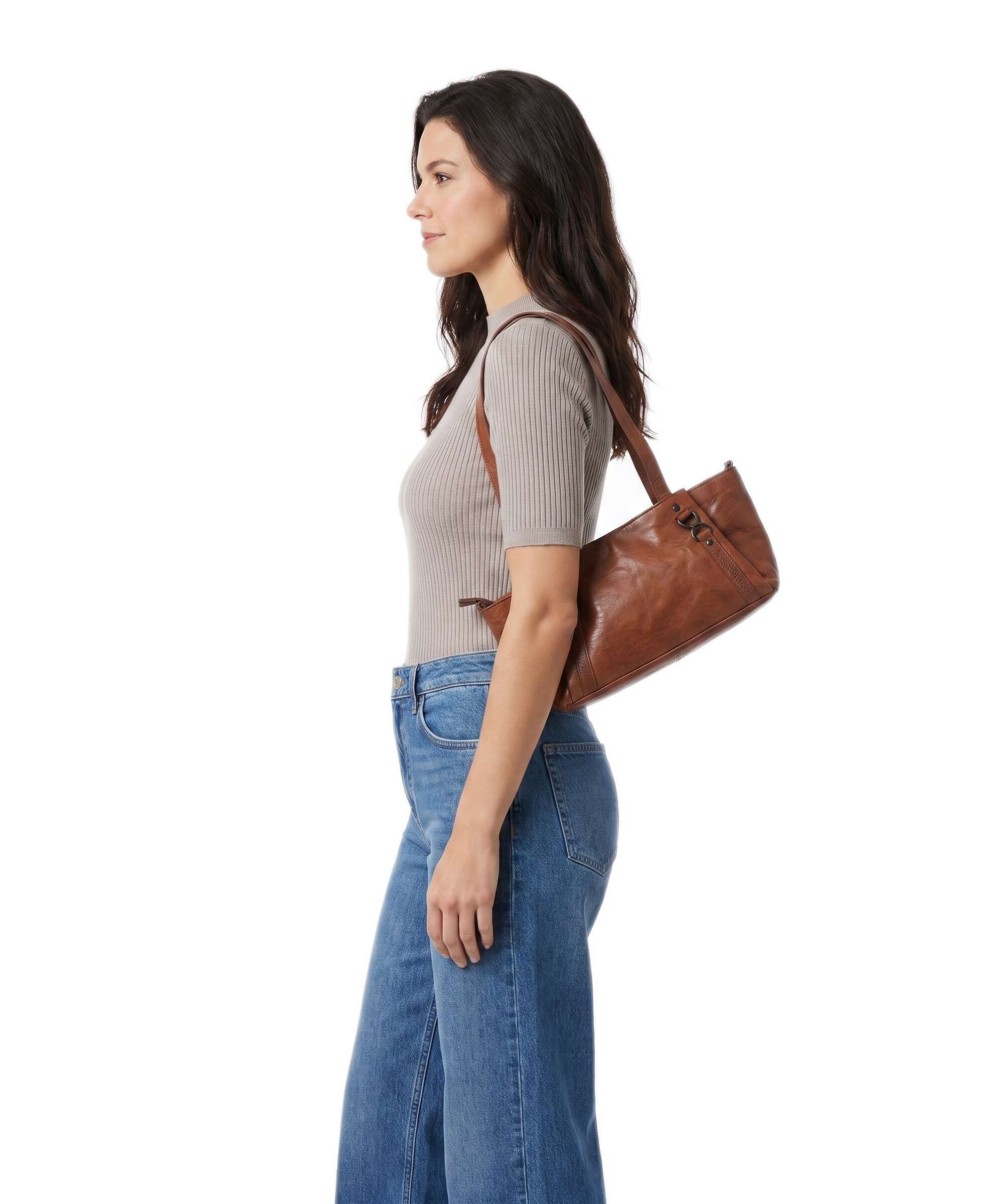 Spikes & Sparrow Bronco Starlet Shoulder bag brandy