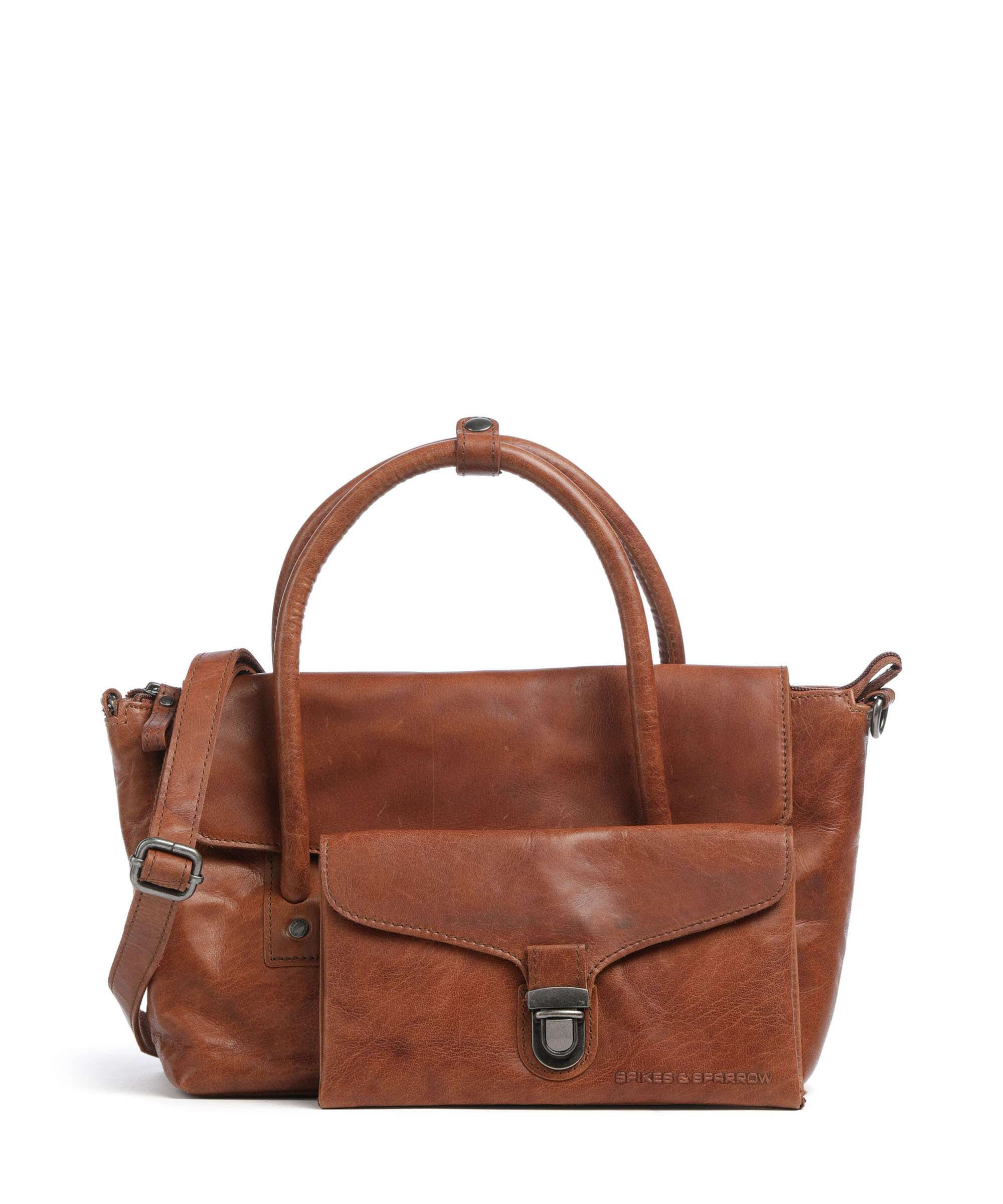 Spikes & Sparrow Bronco Hailey Handbag brandy