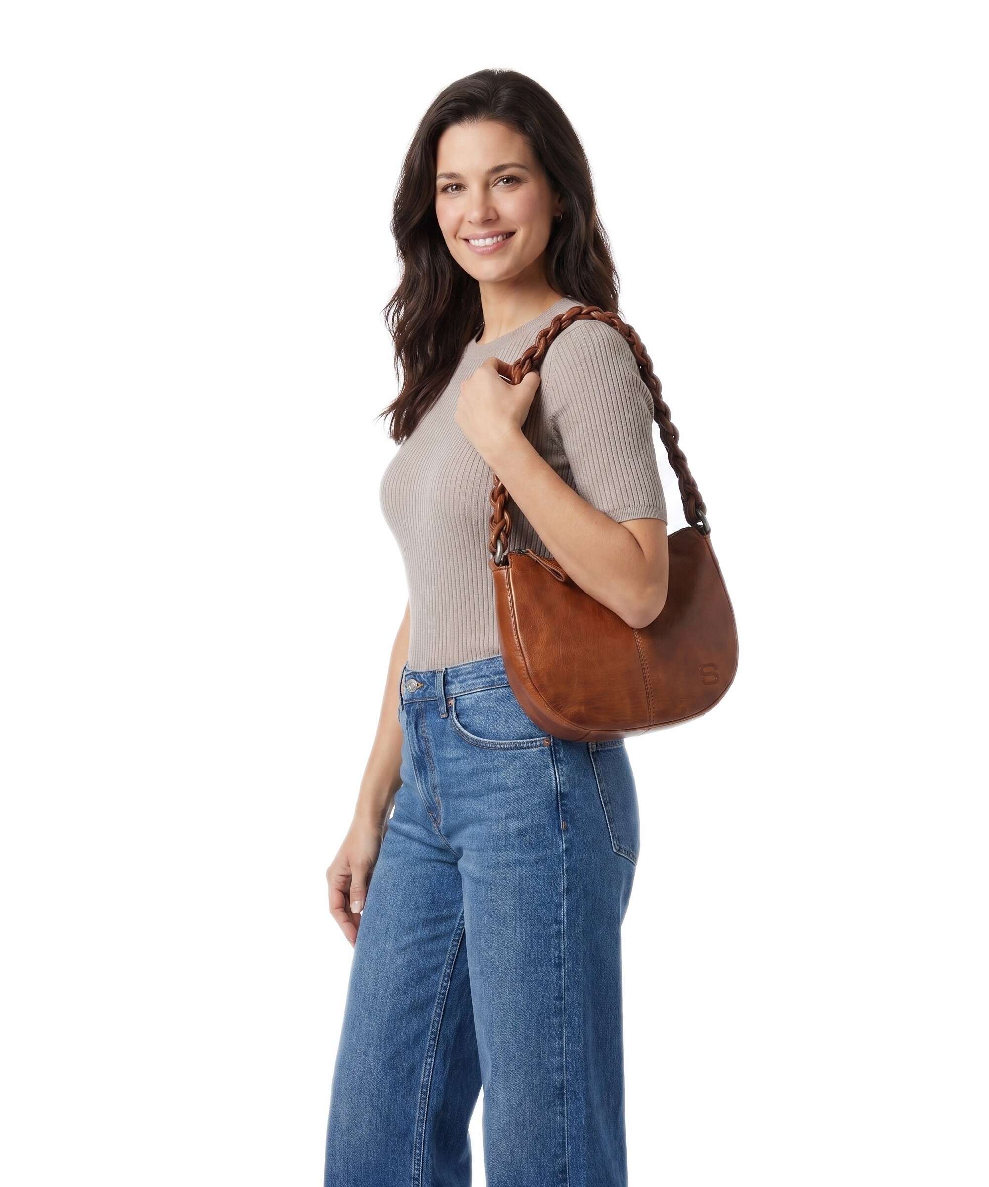 Spikes & Sparrow Apache Jadee Shoulder bag brandy