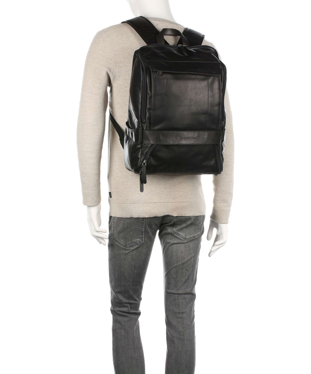 The Chesterfield Brand Rich Backpack schwarz