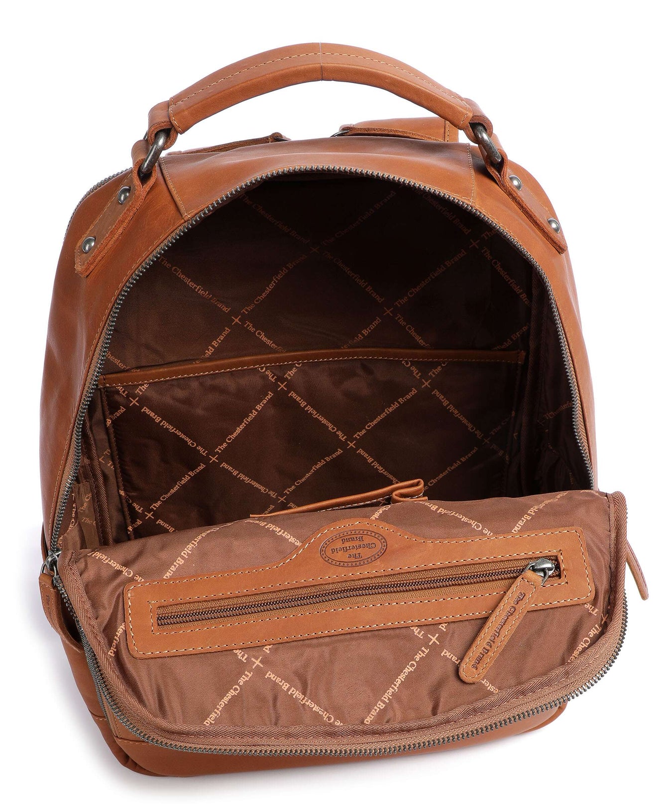 The Chesterfield Brand Austin Backpack cognac