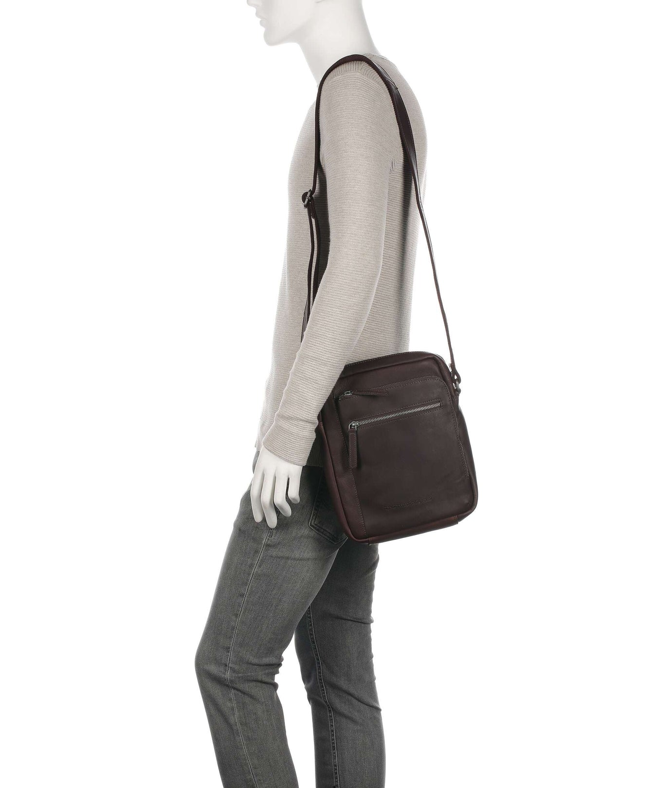 The Chesterfield Brand Dessau Crossbody bag braun