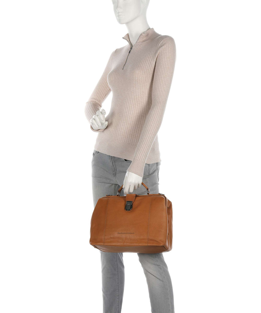 The Chesterfield Brand Shaun Handbag cognac