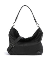 The Chesterfield Brand Washed Waxed Cow Bolivia Hobo bag black
