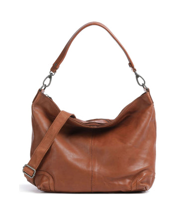 The Chesterfield Brand Washed Waxed Cow Bolivia Saco de balde cognac