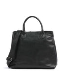 The Chesterfield Brand Cow Wax Pull Up Passau Bolsa black