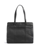 The Chesterfield Brand Cow Wax Pull Up Fidenza bolsa shopper black
