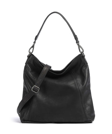 The Chesterfield Brand Washed Waxed Cow Sintra Saco de balde black