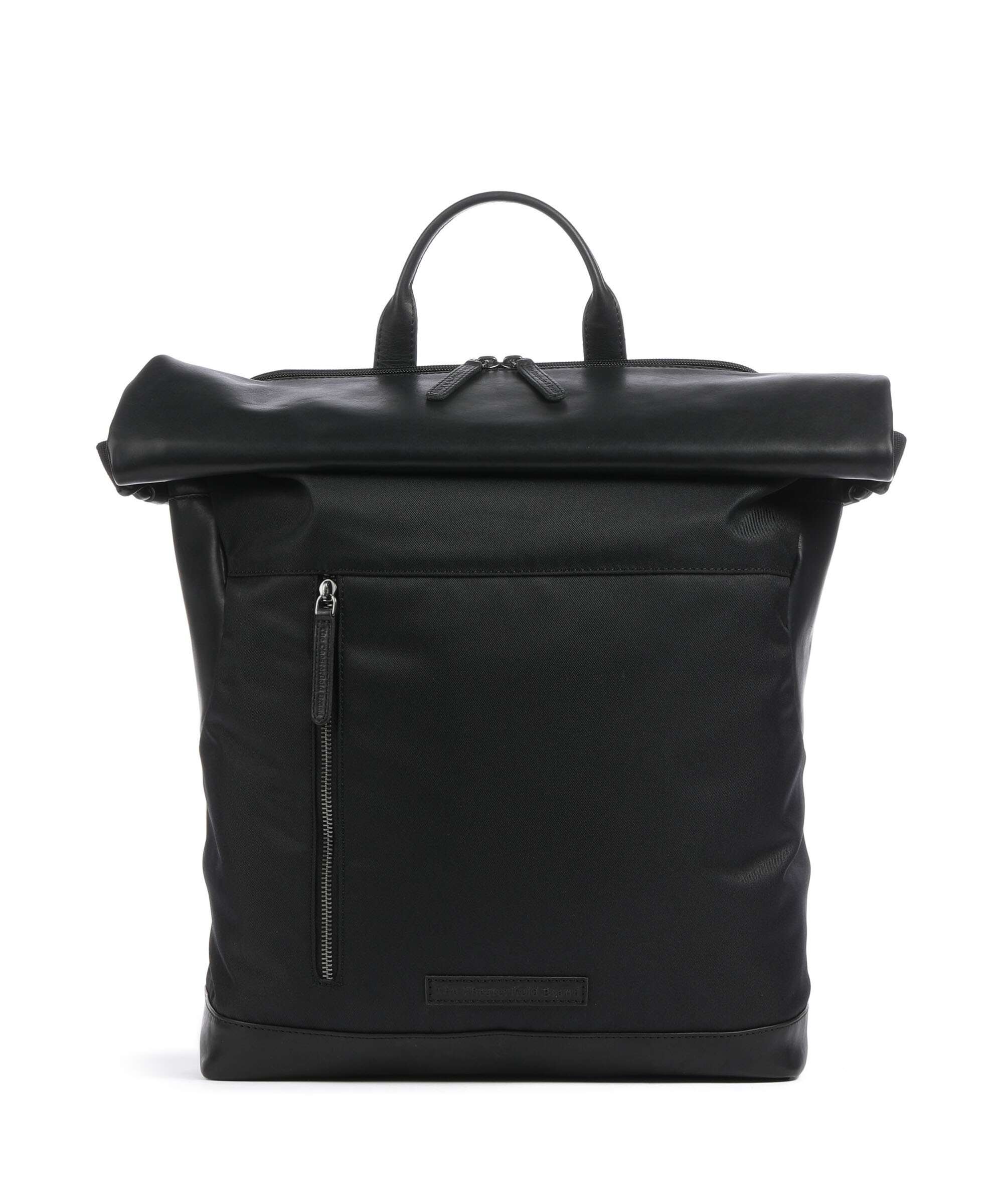 The Chesterfield Brand Fusion Bornholm Rolltop backpack black