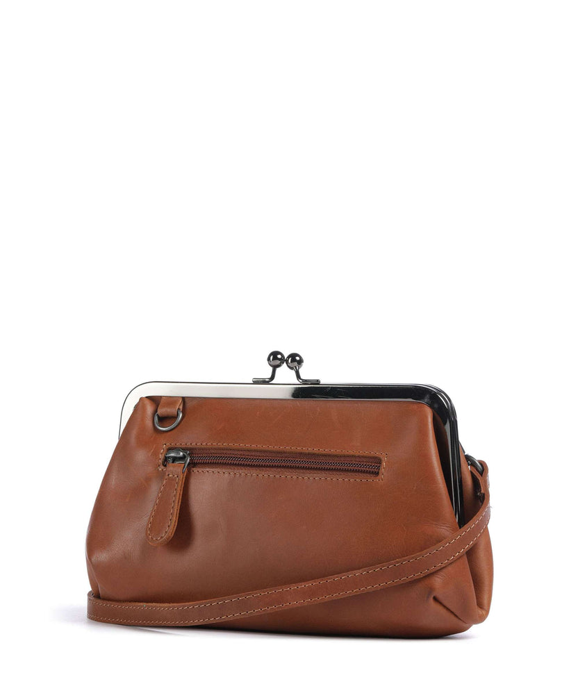 The Chesterfield Brand Cow Wax Pull Up Andrade Shoulder bag cognac