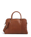 The Chesterfield Brand Cow Wax Pull Up Layton Bolsa cognac