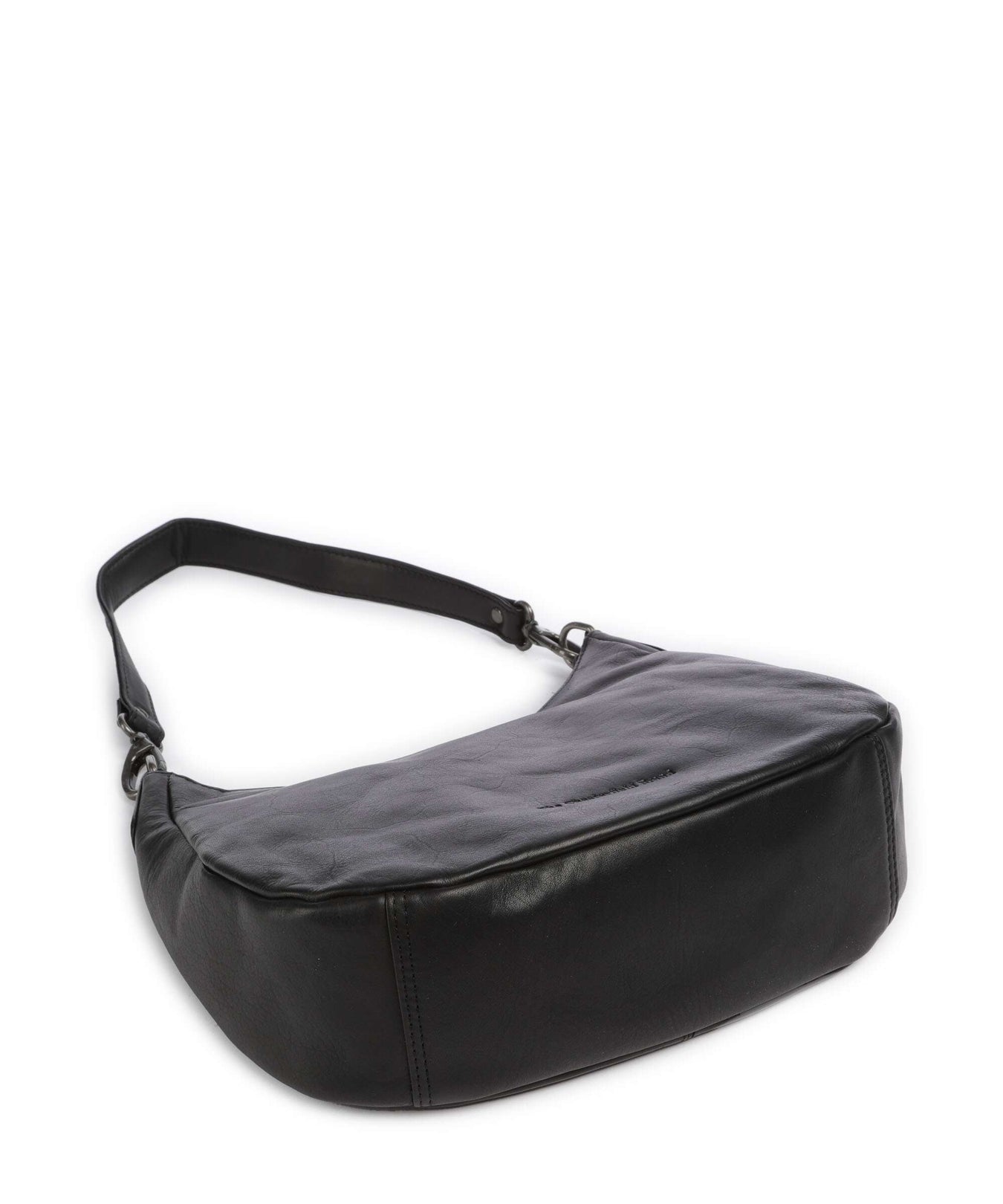 The Chesterfield Brand Cow Wax Pull Up Alexandria Shoulder bag black